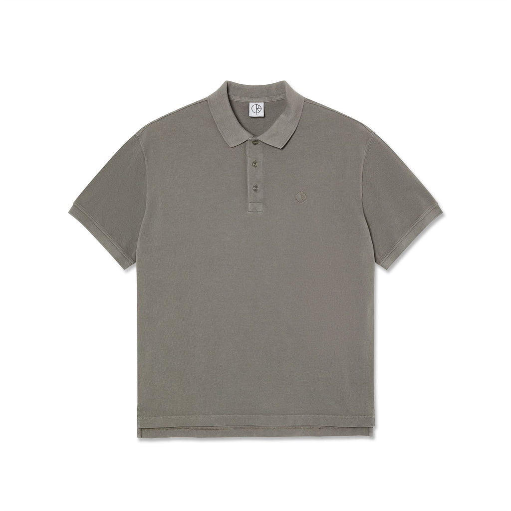 Polar Skate Co Surf Polo Shirt (Washed Grey) - S