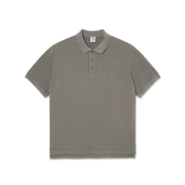 Polar Skate Co Surf Polo Shirt (Washed Grey) - S