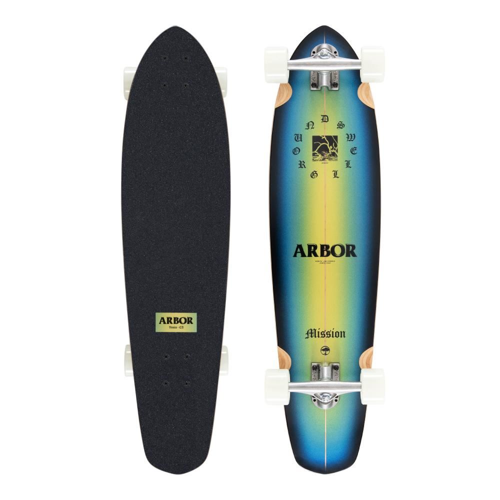 Arbor Performance Groundswell Drifter Mission Complete Longboard - 35.0" - Skatewarehouse.co.uk