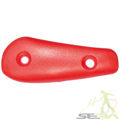 Seba FR1 Abrasive Pad Set inc Fittings, Pair Red