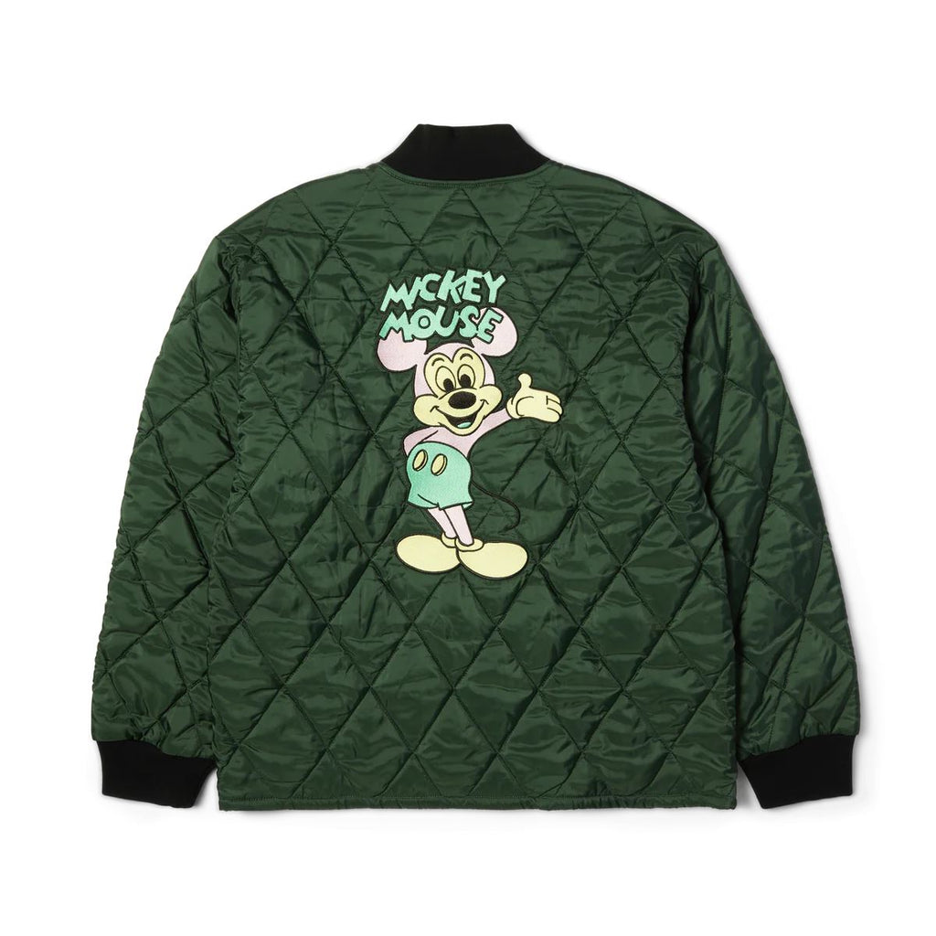 Mickey Quilted Work Jacket (Forest Green)