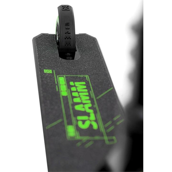 Slamm Classic Mini Stunt Scooter - One Size Green Bundle