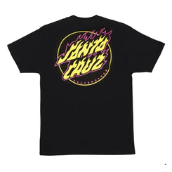 Santa Cruz T-Shirt Absent Flame Dot T-Shirt - Black