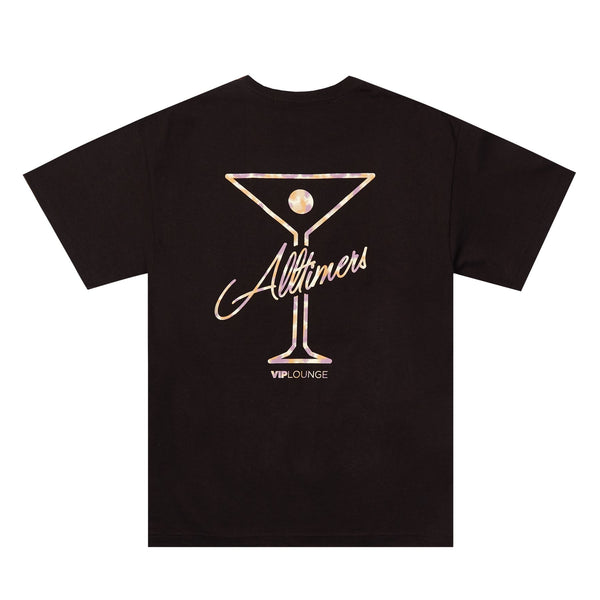 Alltimers Techno Camo League Player Tee Black - Skatewarehouse.co.uk