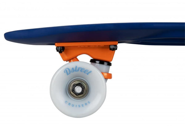 D Street Cruiser Midnight Blue Complete Cruiser Skateboard - 5.8