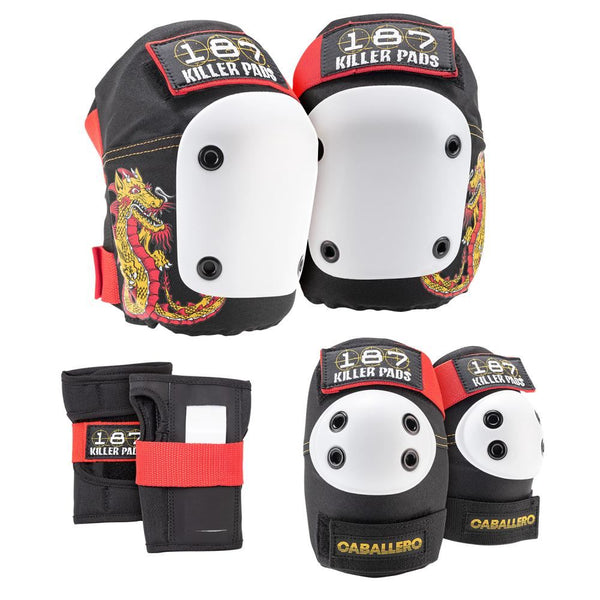 187 Killer Pads Adult Six Pack Set- Caballero - XT