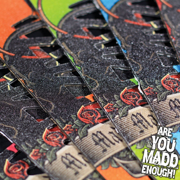 Madd Gear Mgp She Devil Shock Tape - Orange Inc Stickers - Skatewarehouse.co.uk