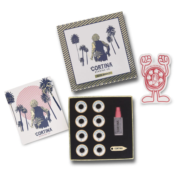 Cortina Kevin Bradley Signature Skateboard Bearings - Skatewarehouse.co.uk