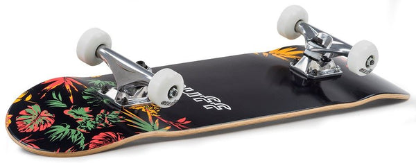 Enuff Floral Complete Skateboard - Orange - 7.75