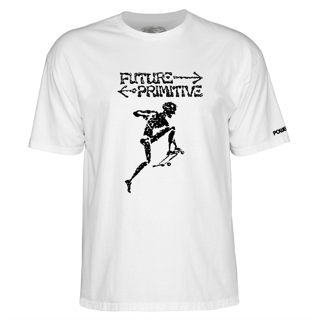 Powell-Peralta Future Primitive White Tee - Skatewarehouse.co.uk