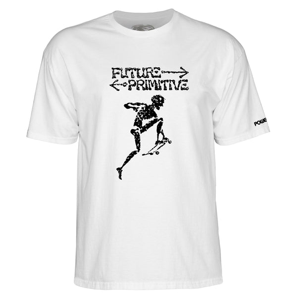Powell-Peralta Future Primitive White Tee - Skatewarehouse.co.uk