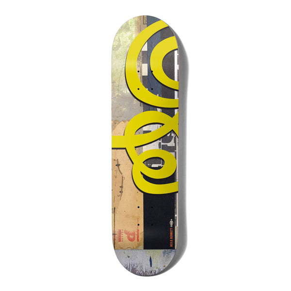 Girl Jenkins Swirls Niels Bennett Twin Tip Skateboard Deck - 8.25