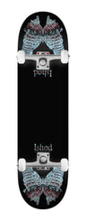 Real Ishod Mariposa Chrome Redux - Twin Tail - Dbx (Black) x Venom Custom Complete Skateboard - 8.3"