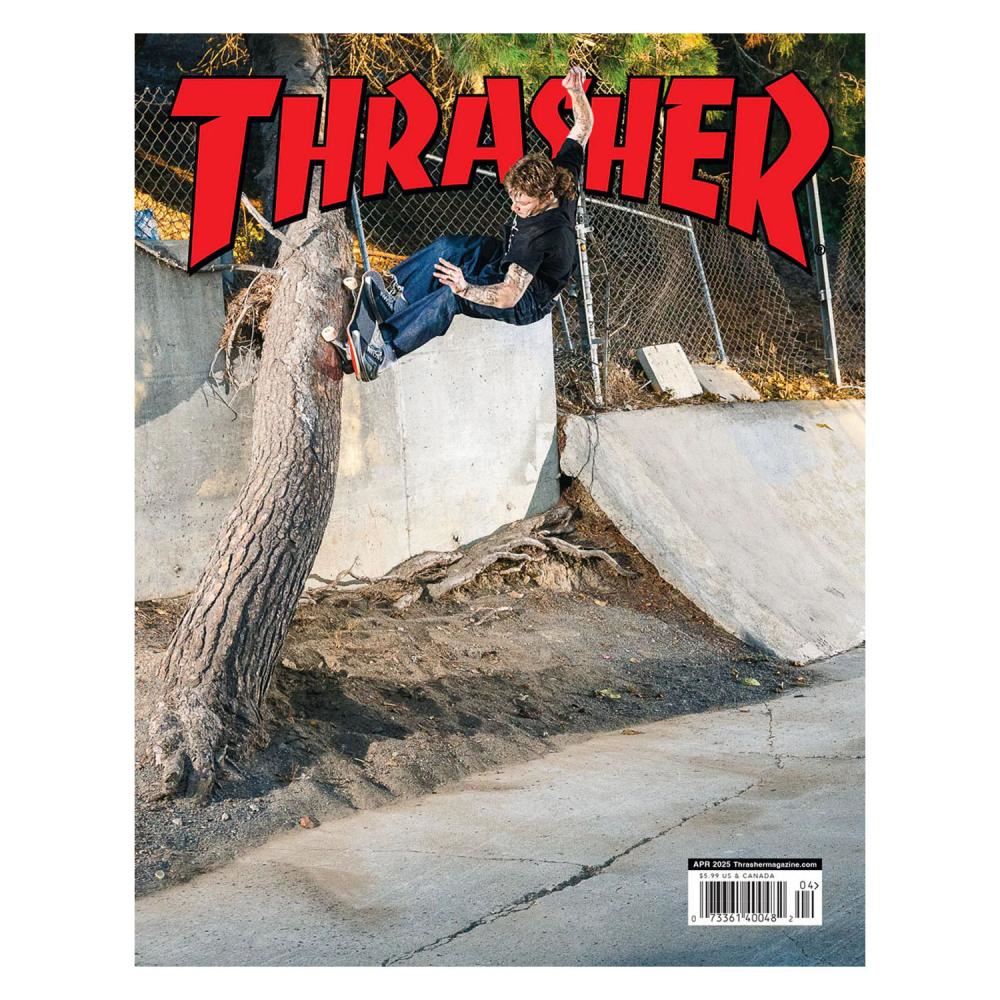 Thrasher Magazine April 2025 - Skatewarehouse.co.uk