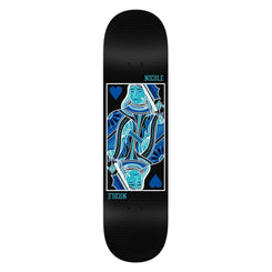 Real Nicole Queen Of Hearts Skateboard Deck - 8.25" - Skatewarehouse.co.uk