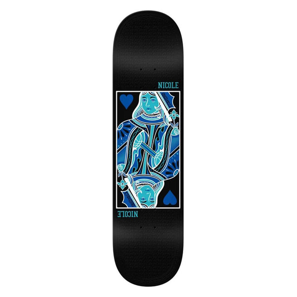 Real Nicole Queen Of Hearts Skateboard Deck - 8.25
