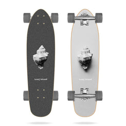 Long Island Shell 33"x9.25" Long Island Cruiser Complete Longboard - 33.0" - Skatewarehouse.co.uk