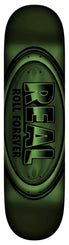 Real Dbx Team - Oval - Full (Green) Skateboard Deck - 8.5"