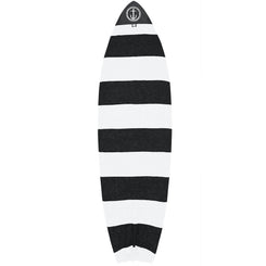 Captain Fin Co - Hybrid Boardsock - Black & White Socks - 6'6"