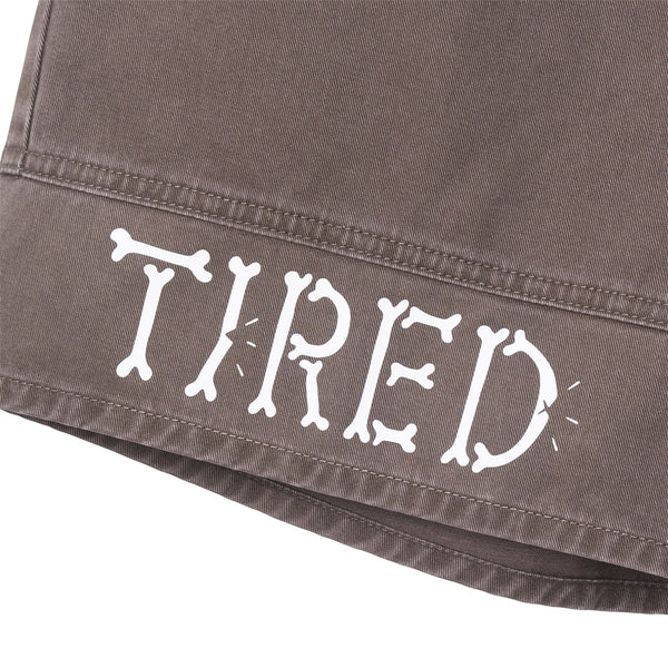 Tired Broken Bones Short Brown