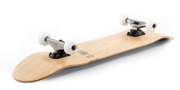 Enuff Logo Stain Complete Skateboard - Natural - 8.0