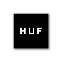 HUF Box Logo Sticker (Black) - One Size