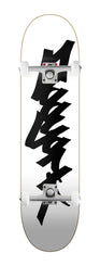 Zoo York OG 95 Tag White/Black x Venom Skateboards Core Custom Complete Skateboard - 8.0