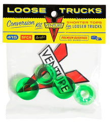 Venture Loose Conversion Kit 90Du Green Skateboard Trucks