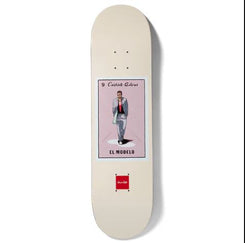 Chocolate Skateboard Loteria Card El Modelo Carl Aikens Skateboard Deck - 8.125" - Skatewarehouse.co.uk