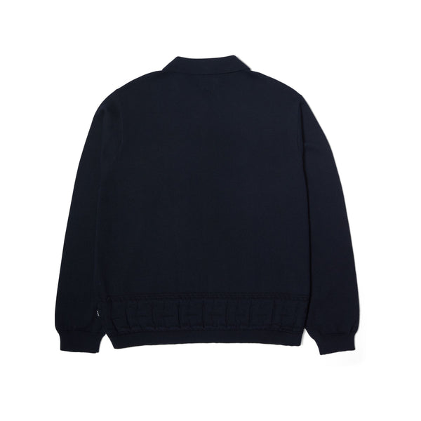 HUF Towner L / S Knit Top (Navy) T-Shirt - XL