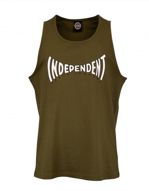 Independent Vest Spanning Vest - Olive - Skatewarehouse.co.uk