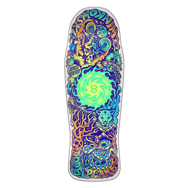 Santa Cruz VX Winkowski Dope Planet Shaped Skateboard Deck - 10.34