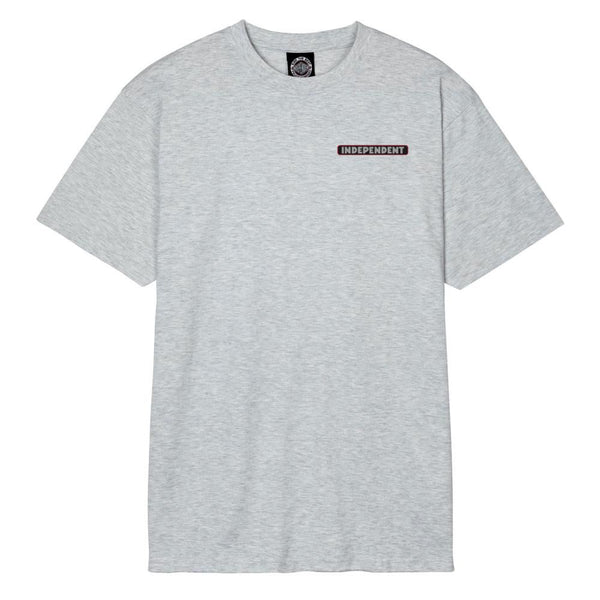 Independent T-Shirt ITC Profile - Athletic Heather - Skatewarehouse.co.uk