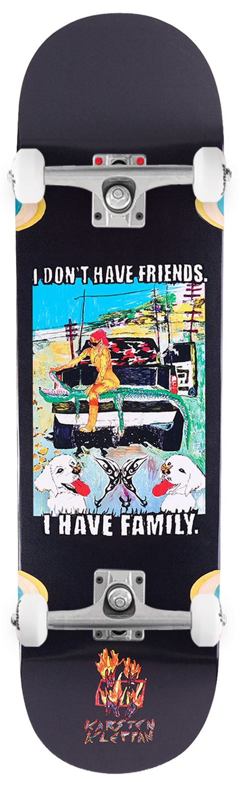 WKND Karsten Kleppan 'Family' (WB) x Venom Custom Complete Skateboard - 8.5