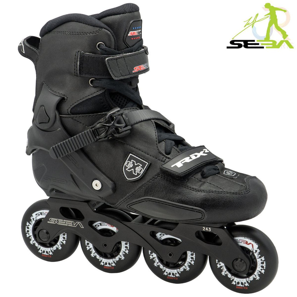 Seba TRIX 2 80 In-Line Skates - Black