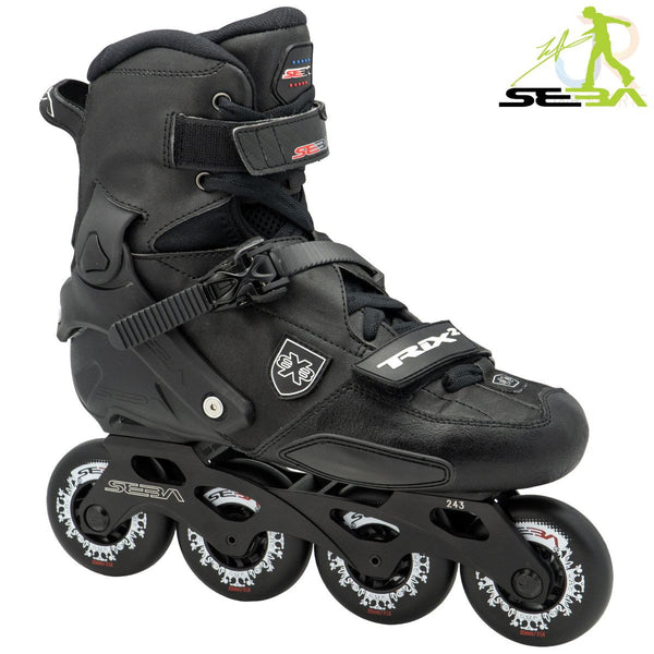 Seba TRIX 2 80 In-Line Skates - Black