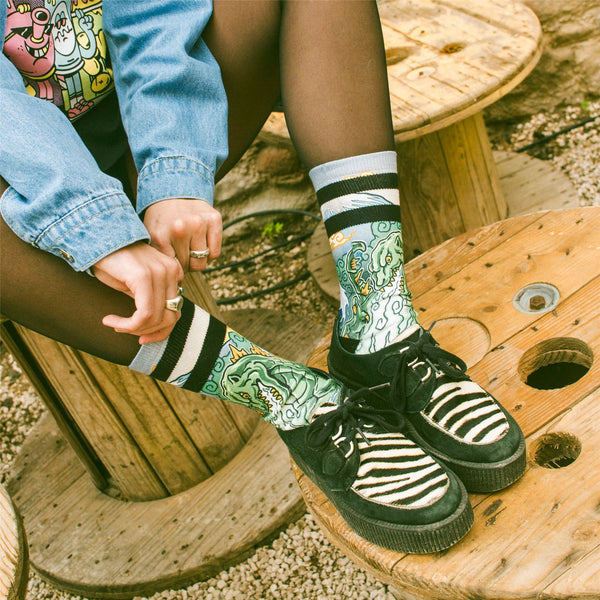 American Socks Kaiju King - Mid High Socks