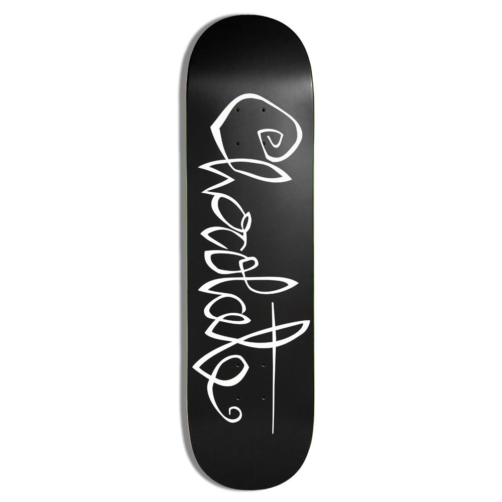 Chocolate OG Script Chris Roberts Twin Skateboard Deck - 8.25"
