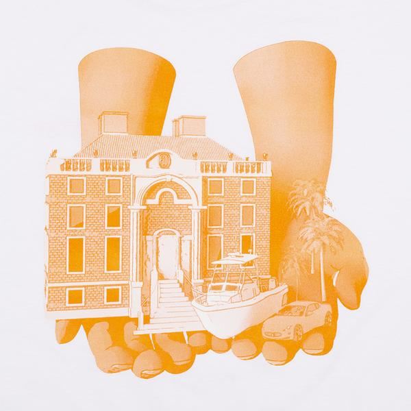 Alltimers Good Hands Tee White - Skatewarehouse.co.uk