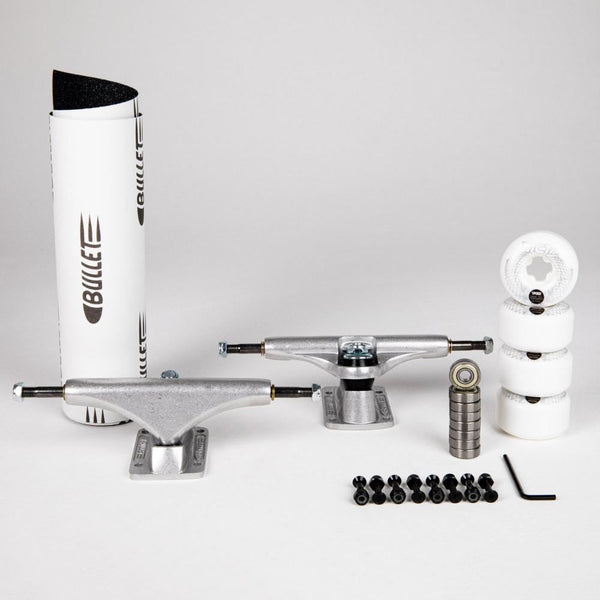 Bullet / Ricta Full Truck Kit Silver Undercarriage Kit - 150 - Skatewarehouse.co.uk