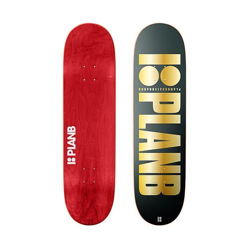 Og Gold x32.125" Plan B Skateboard Deck - 8.5"