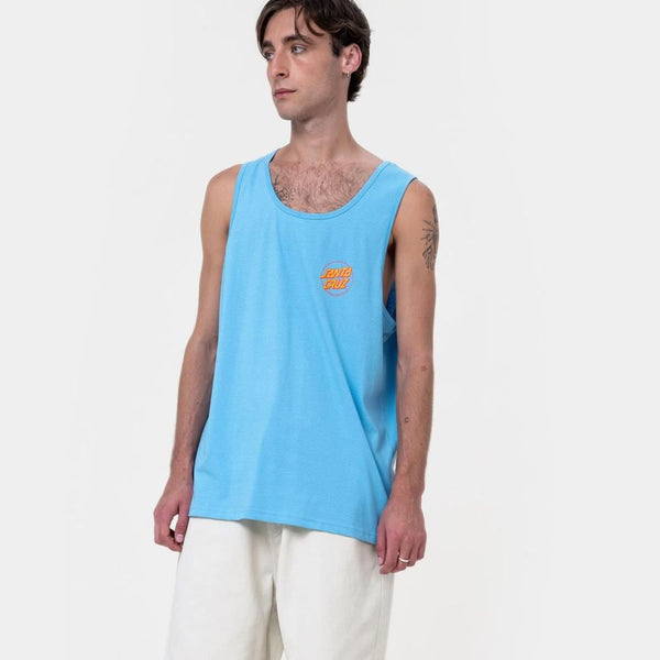 Santa Cruz Vest Partial Dot Vest - Pacific Blue - Skatewarehouse.co.uk