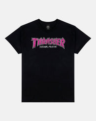 Thrasher T-Shirt Brick - Black - Skatewarehouse.co.uk