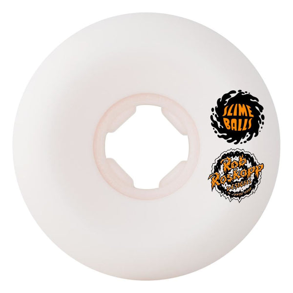 SlimeBalls Skateboard Wheels Roskopp Face Two Reissue 95a - White
