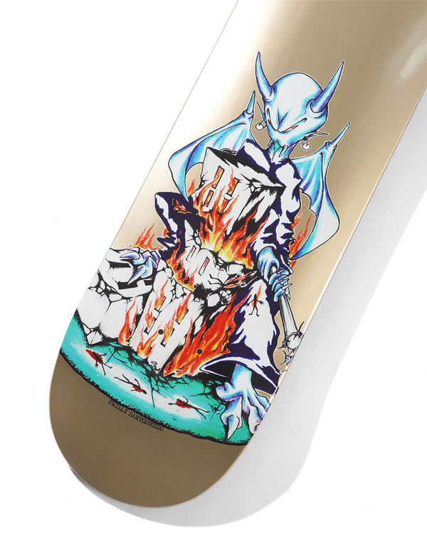 Cash Only Philly Santosuosso 'Gargoyle' Skateboard Deck - 8.25