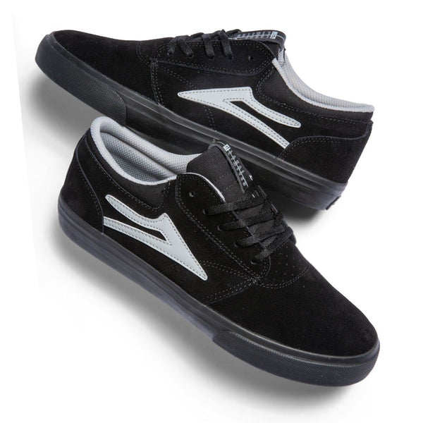 Lakai Griffin Skate Shoes - Black / Black - Skatewarehouse.co.uk