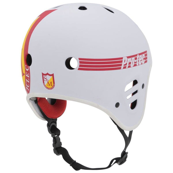 Pro-Tec Helmet Full Cut Cert S&M - White - Skatewarehouse.co.uk