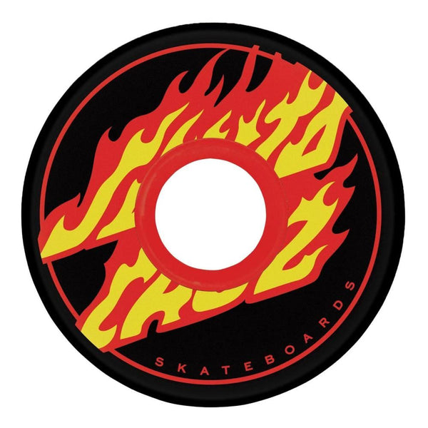 OJ Soft Skateboard Wheels Flame Dot Super Juice 78a - Black