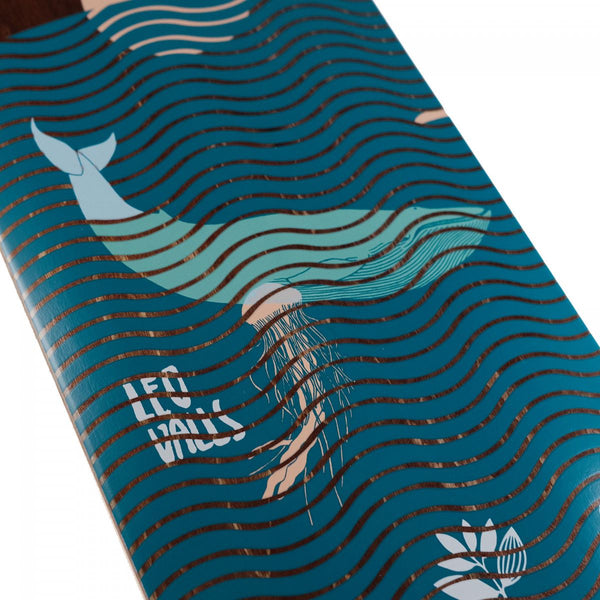 Magenta Leo Valls Deep Series Skateboard Deck - 8.25