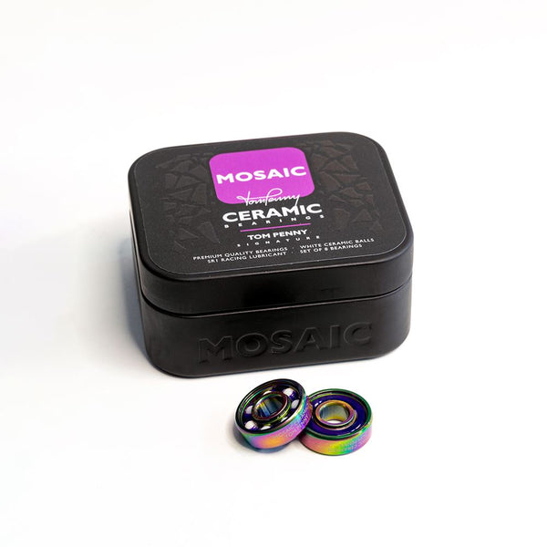 Mosaic Ceramic Penny Mosaic Bearings - Skatewarehouse.co.uk